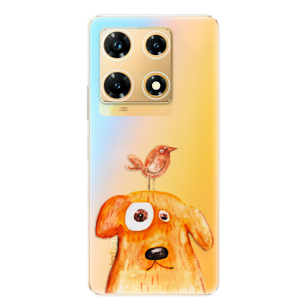 Odolné silikónové puzdro iSaprio - Dog And Bird - Infinix Note 30 PRO
