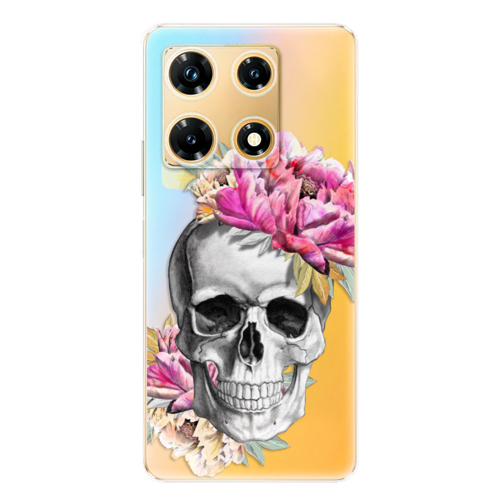 Odolné silikónové puzdro iSaprio - Pretty Skull - Infinix Note 30 PRO