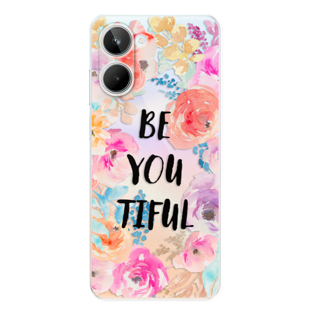 Odolné silikónové puzdro iSaprio - BeYouTiful - Realme 10