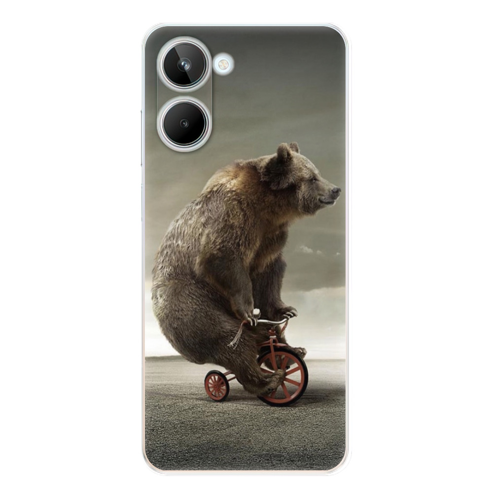Odolné silikónové puzdro iSaprio - Bear 01 - Realme 10