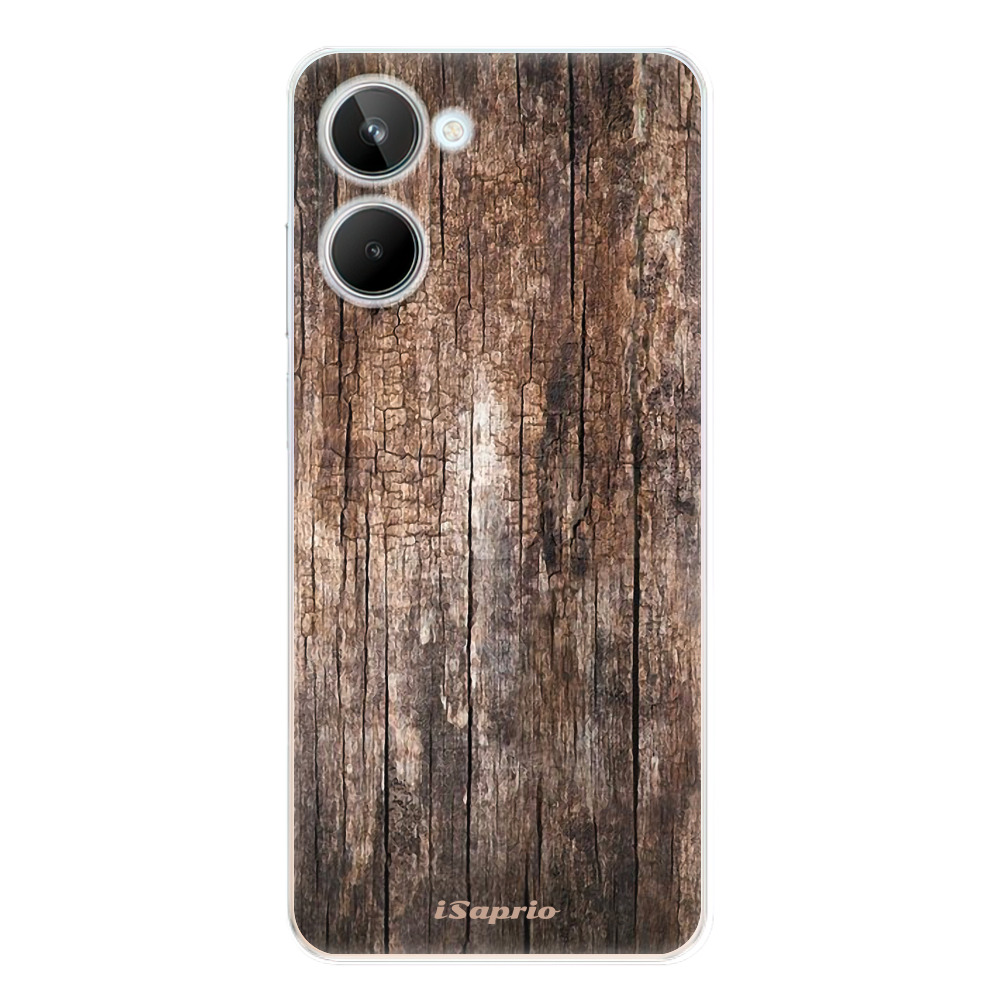 Odolné silikónové puzdro iSaprio - Wood 11 - Realme 10