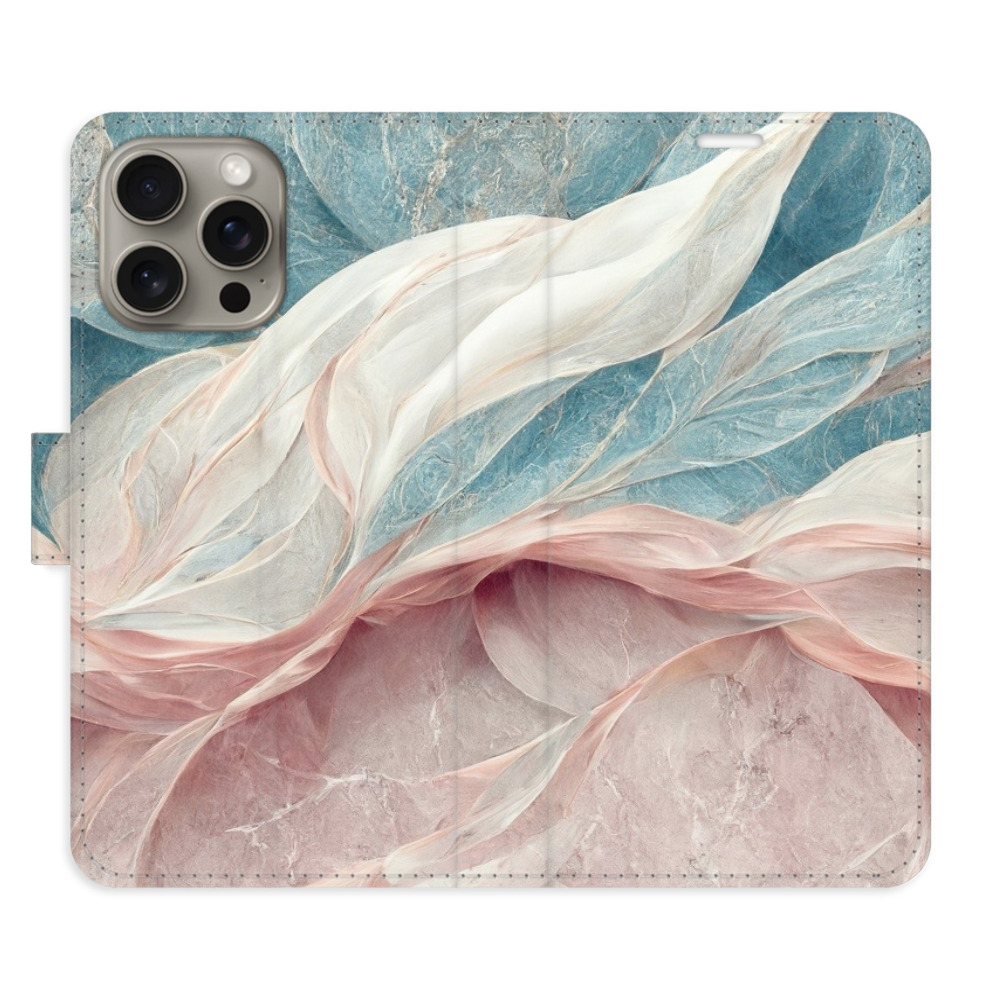 Flipové puzdro iSaprio - Old Leaves 03 - iPhone 15 Pro Max