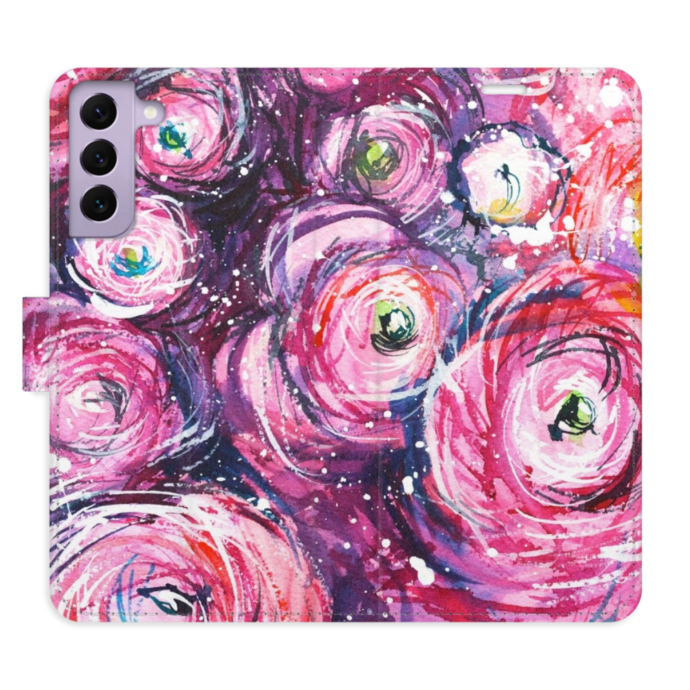 Flipové puzdro iSaprio - Retro Paint 02 - Samsung Galaxy S22 5G