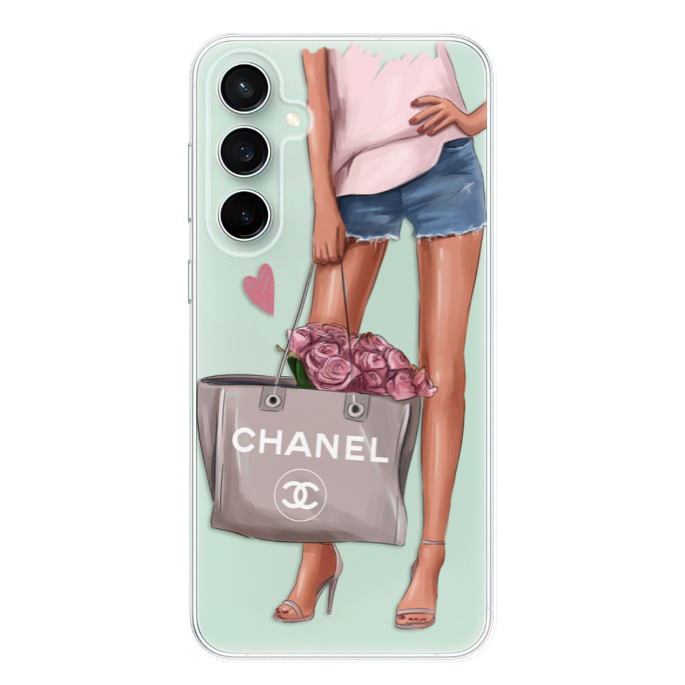 Odolné silikónové puzdro iSaprio - Fashion Bag - Samsung Galaxy S23 FE