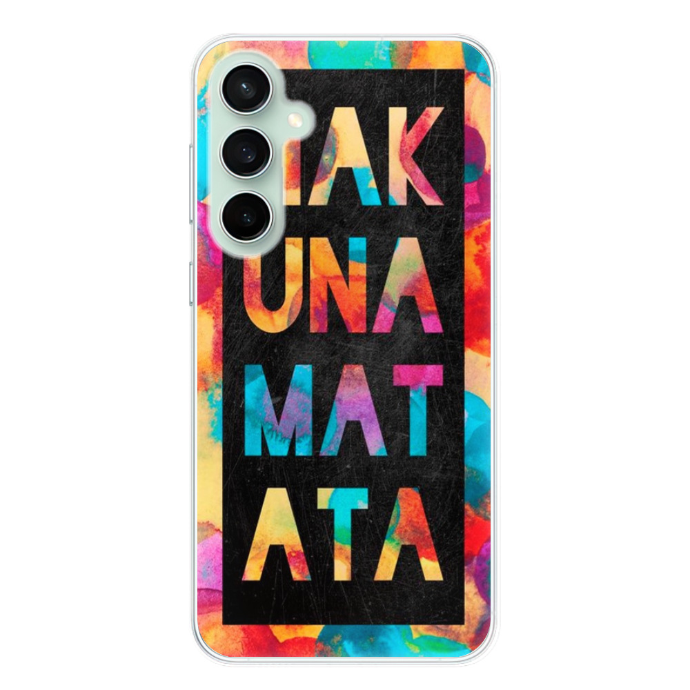 Odolné silikónové puzdro iSaprio - Hakuna Matata 01 - Samsung Galaxy S23 FE