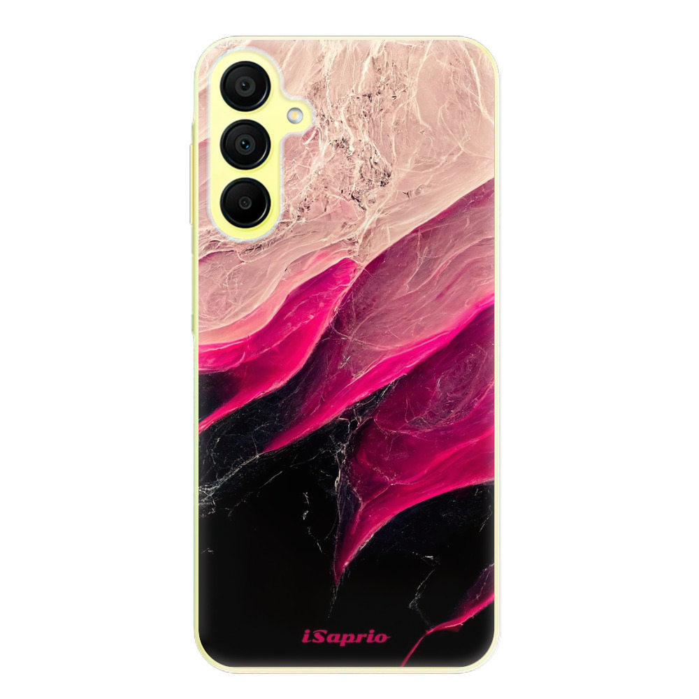 Odolné silikónové puzdro iSaprio - Black and Pink - Samsung Galaxy A15 / A15 5G