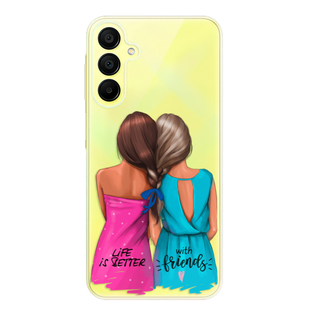 Odolné silikónové puzdro iSaprio - Best Friends - Samsung Galaxy A15 / A15 5G