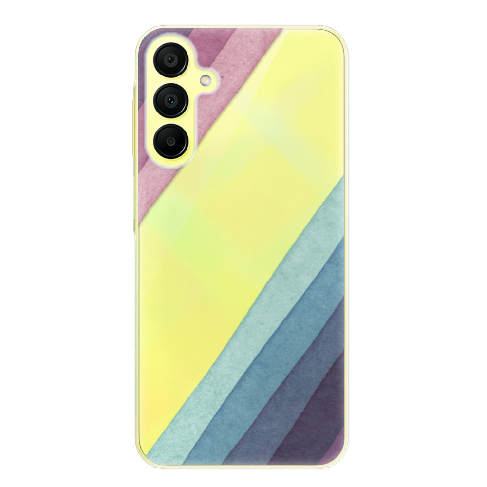 Odolné silikónové puzdro iSaprio - Glitter Stripes 01 - Samsung Galaxy A15 / A15 5G