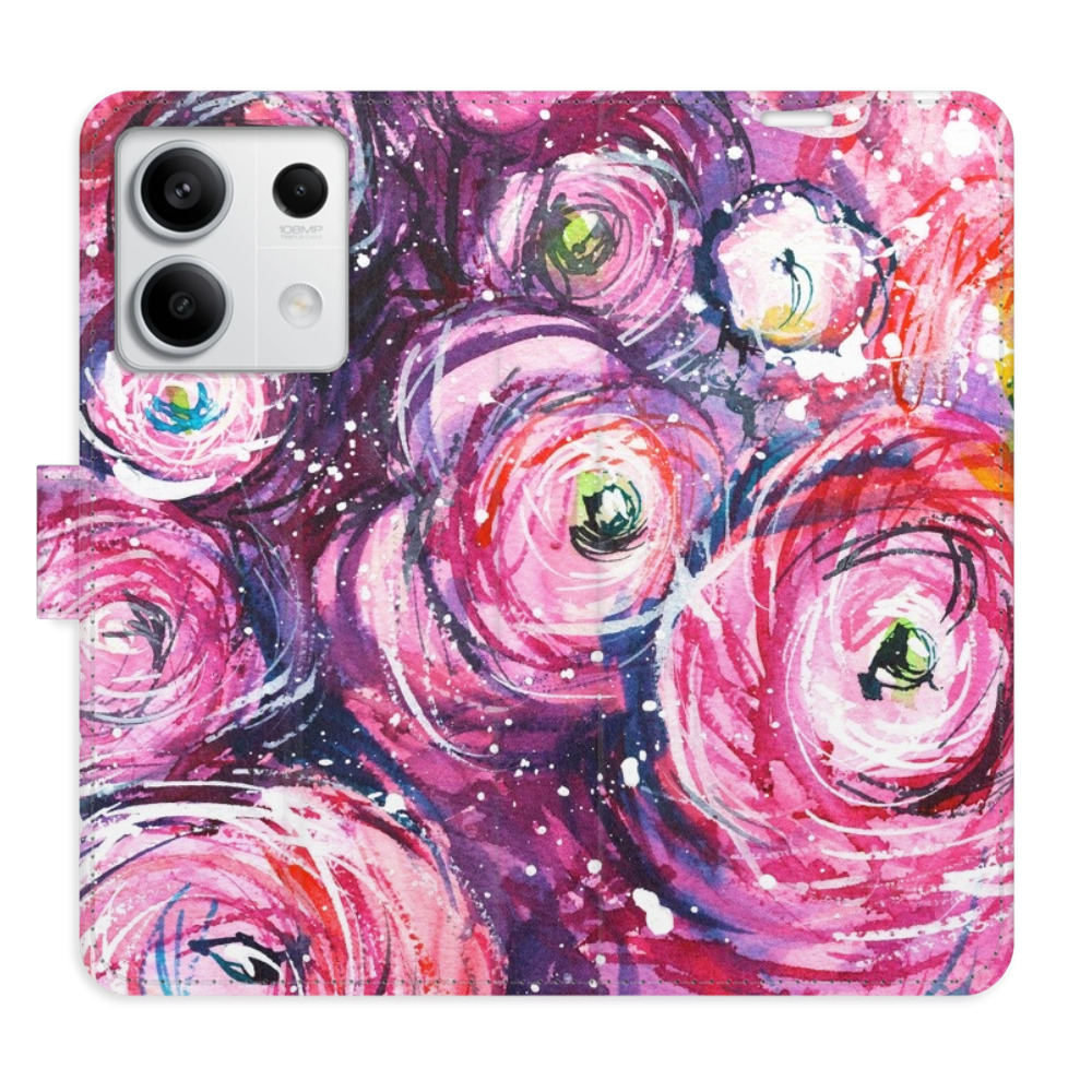 Flipové puzdro iSaprio - Retro Paint 02 - Xiaomi Redmi Note 13 5G