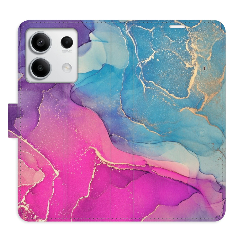 Flipové puzdro iSaprio - Colour Marble 02 - Xiaomi Redmi Note 13 5G