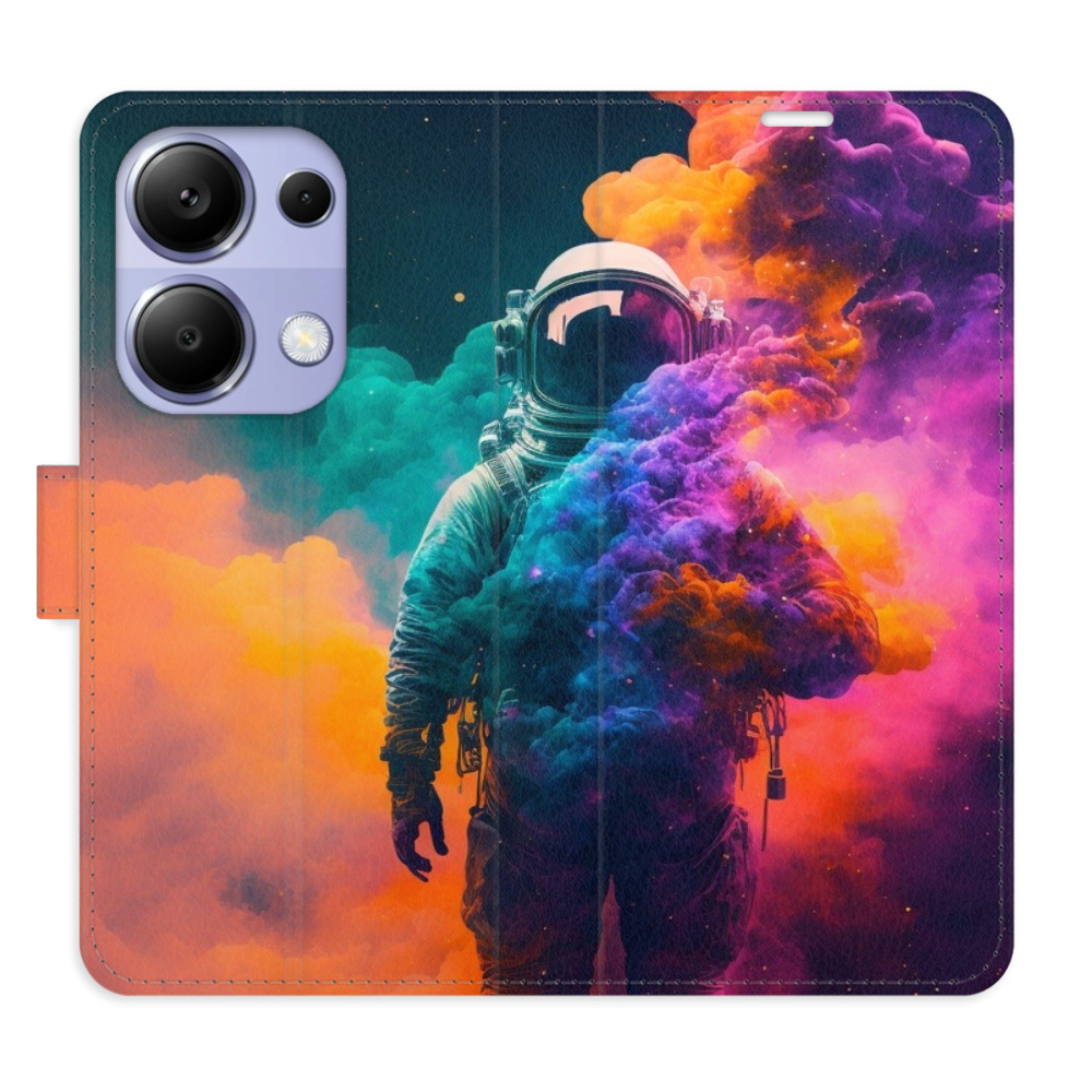 Flipové puzdro iSaprio - Astronaut in Colours 02 - Xiaomi Redmi Note 13 Pro