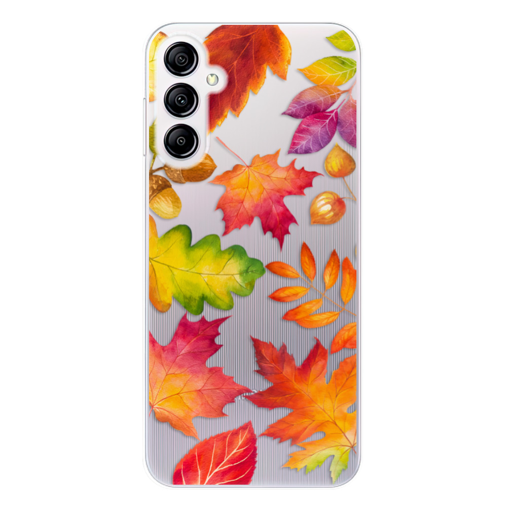Odolné silikónové puzdro iSaprio - Autumn Leaves 01 - Samsung Galaxy A14 / A14 5G