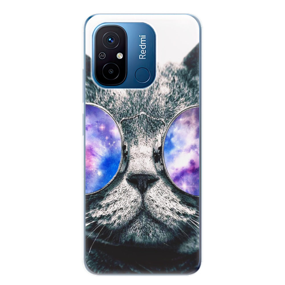 Odolné silikónové puzdro iSaprio - Galaxy Cat - Xiaomi Redmi 12C
