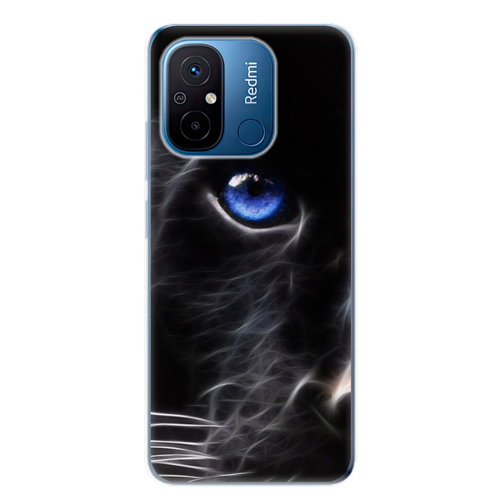 Odolné silikónové puzdro iSaprio - Black Puma - Xiaomi Redmi 12C