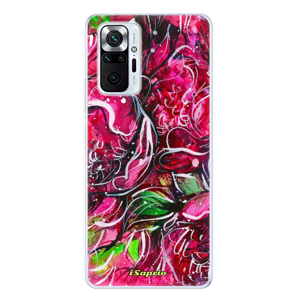 Odolné silikónové puzdro iSaprio - Burgundy - Xiaomi Redmi Note 10 Pro