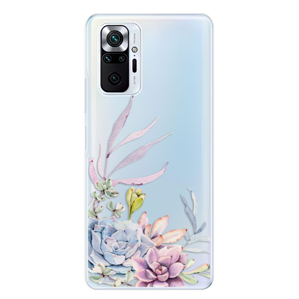 Odolné silikónové puzdro iSaprio - Succulent 01 - Xiaomi Redmi Note 10 Pro