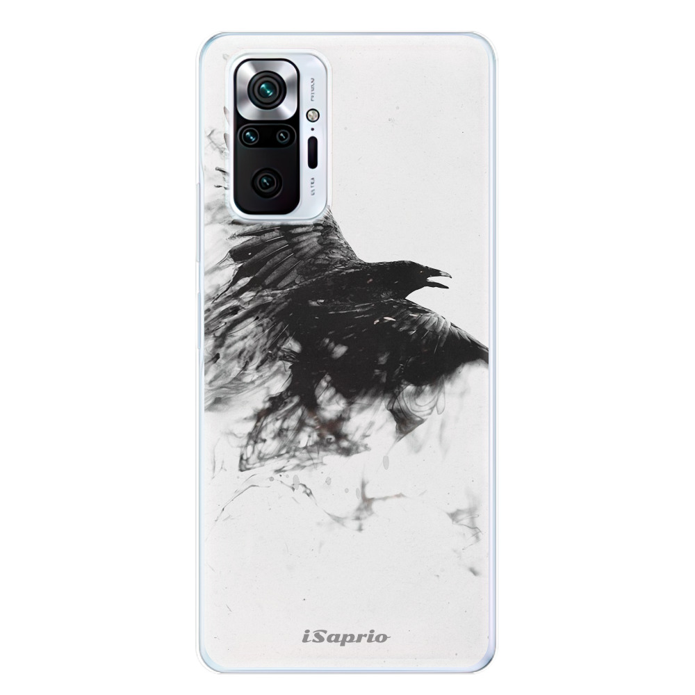 Odolné silikónové puzdro iSaprio - Dark Bird 01 - Xiaomi Redmi Note 10 Pro