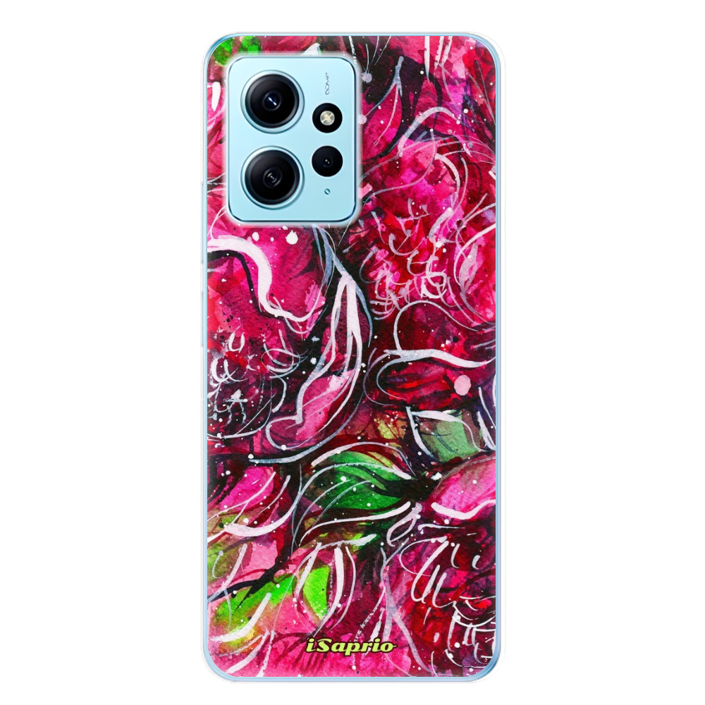 Odolné silikónové puzdro iSaprio - Burgundy - Xiaomi Redmi Note 12 5G