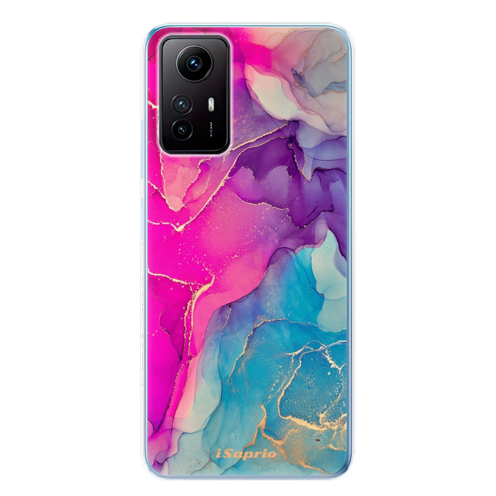 Odolné silikónové puzdro iSaprio - Purple Ink - Xiaomi Redmi Note 12S