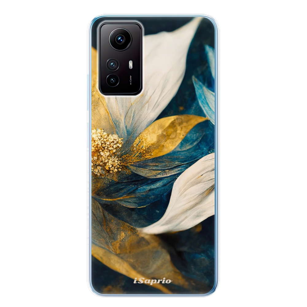 Odolné silikónové puzdro iSaprio - Gold Petals - Xiaomi Redmi Note 12S