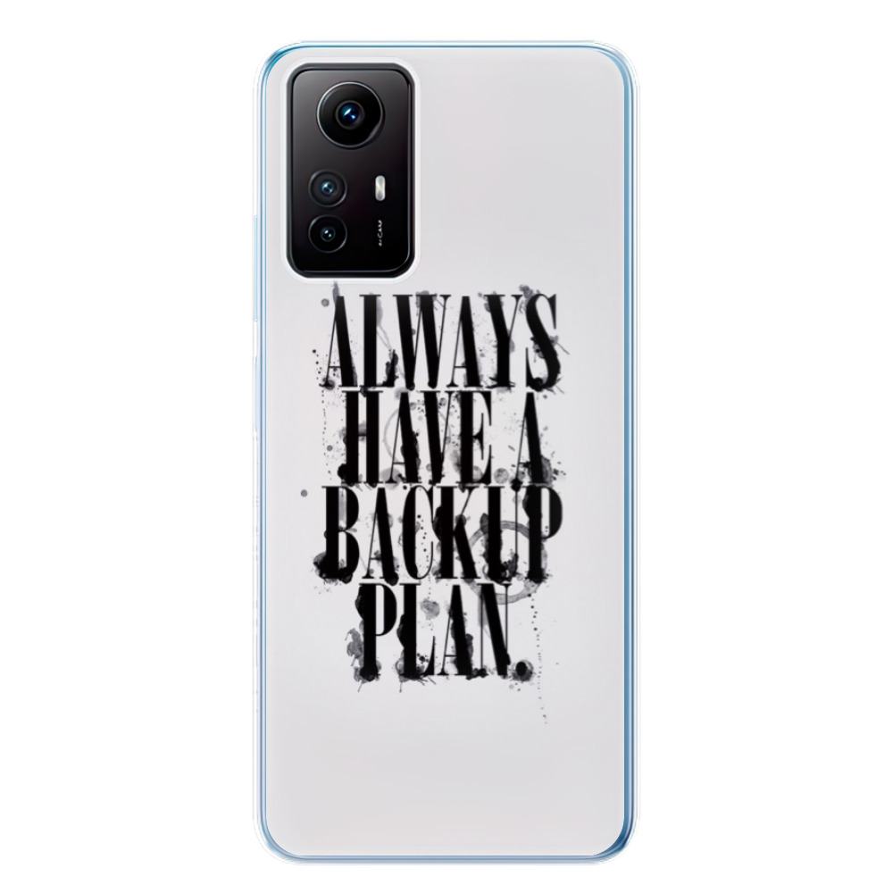 Odolné silikónové puzdro iSaprio - Backup Plan - Xiaomi Redmi Note 12S