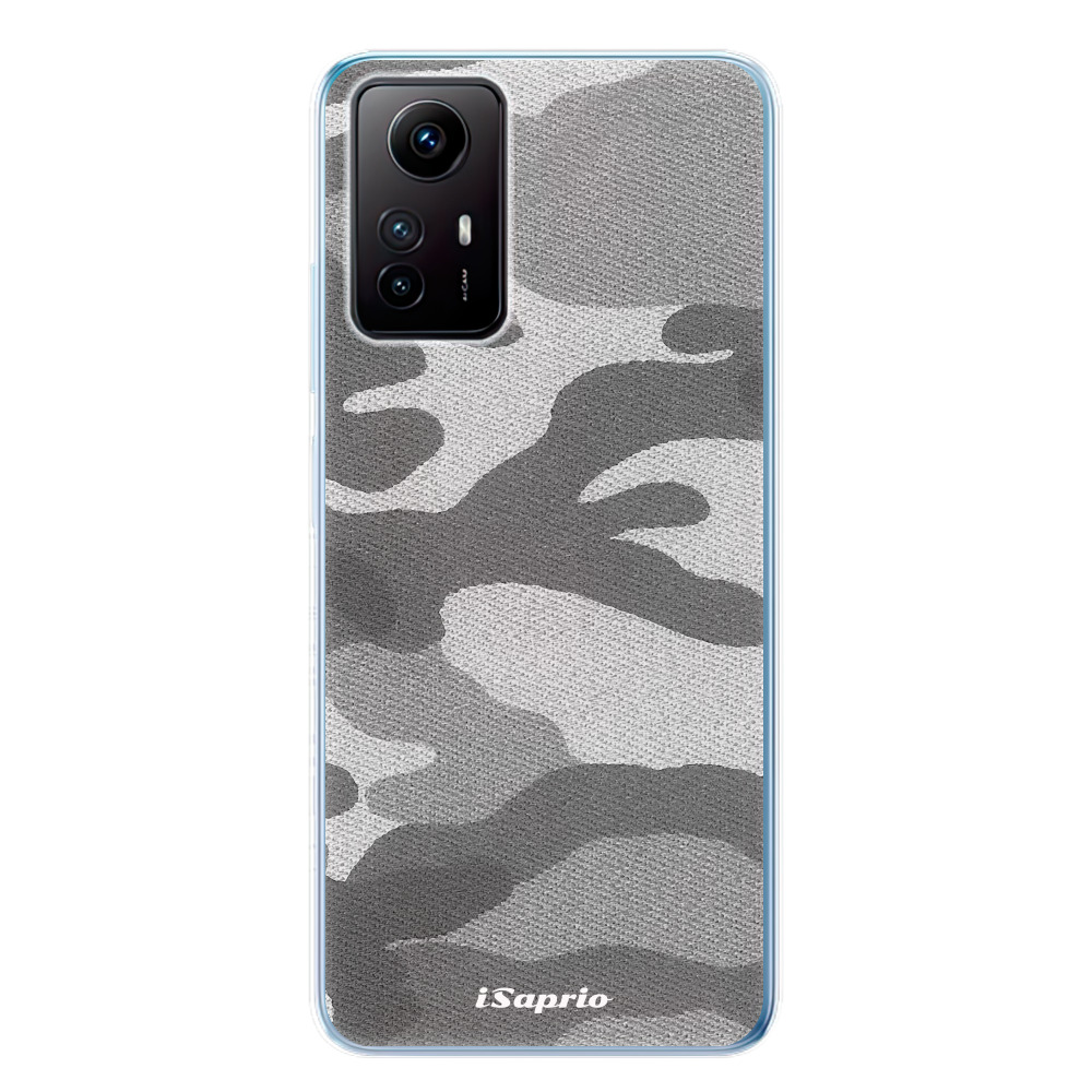 Odolné silikónové puzdro iSaprio - Gray Camuflage 02 - Xiaomi Redmi Note 12S