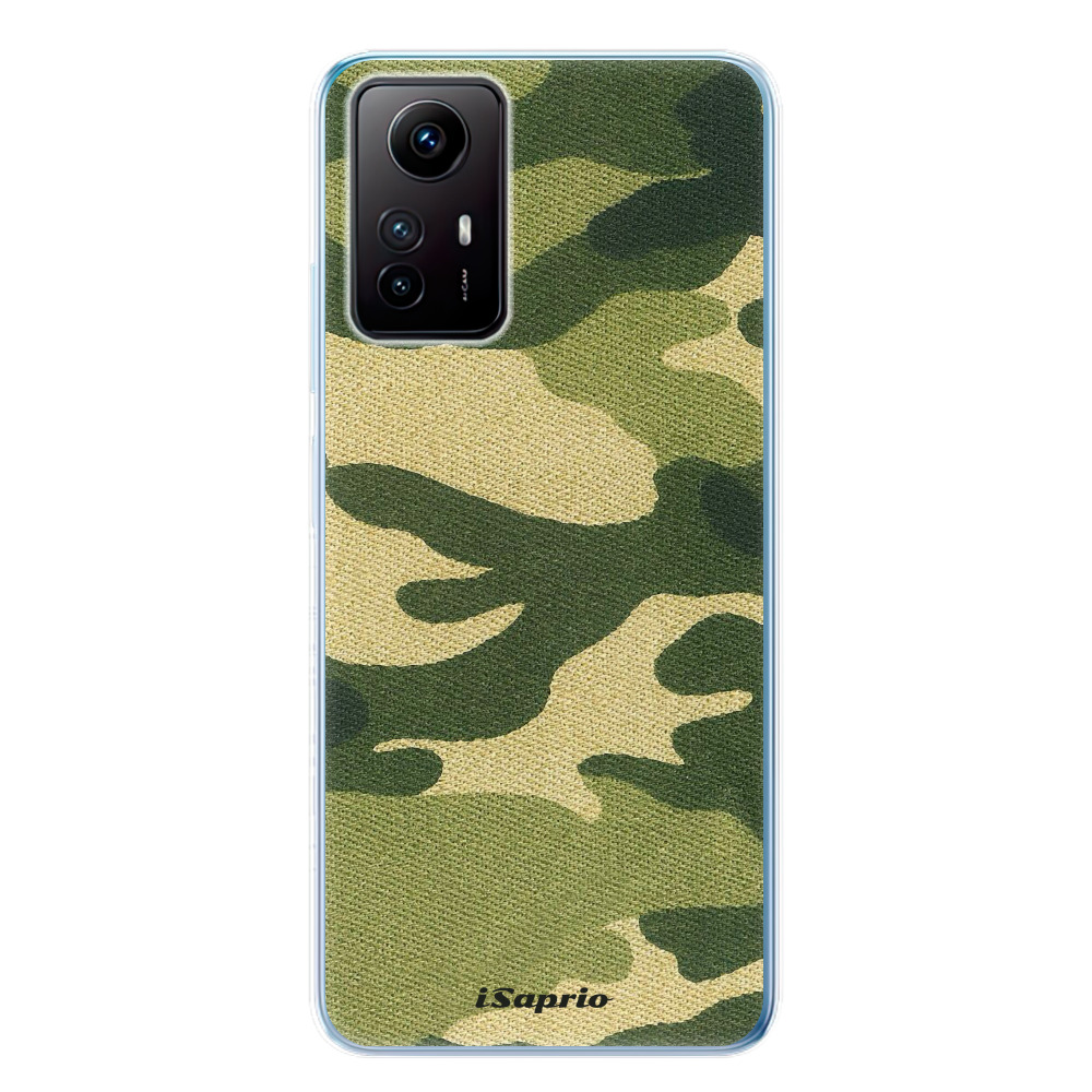 Odolné silikónové puzdro iSaprio - Green Camuflage 01 - Xiaomi Redmi Note 12S