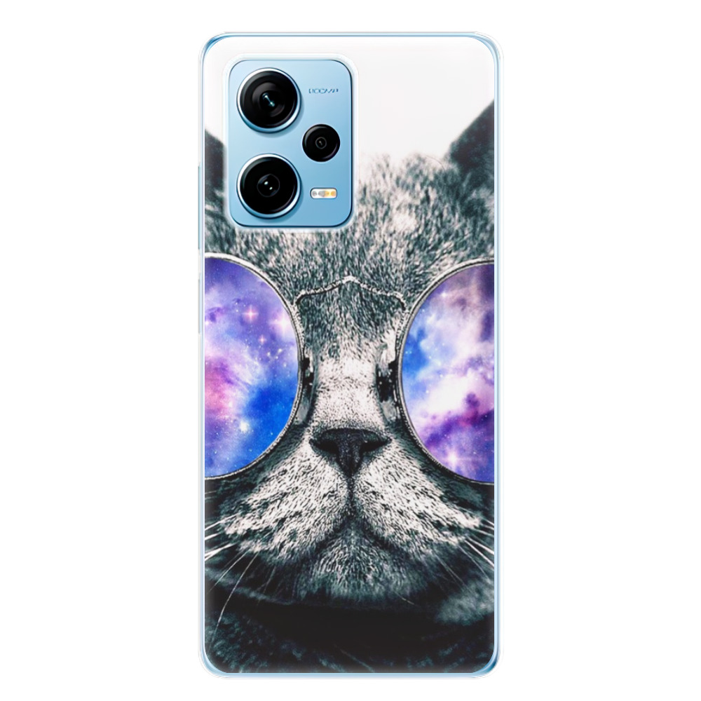Odolné silikónové puzdro iSaprio - Galaxy Cat - Xiaomi Redmi Note 12 Pro 5G / Poco X5 Pro 5G