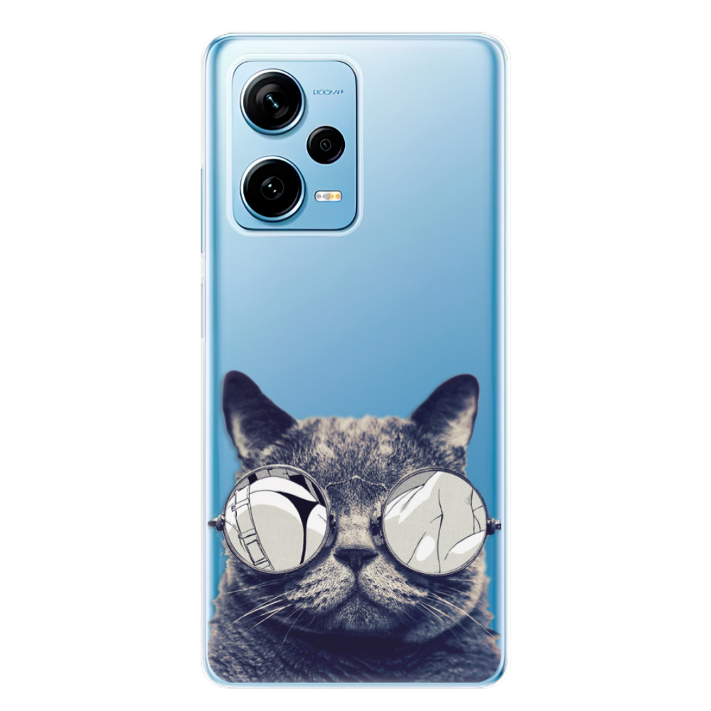 Odolné silikónové puzdro iSaprio - Crazy Cat 01 - Xiaomi Redmi Note 12 Pro 5G / Poco X5 Pro 5G