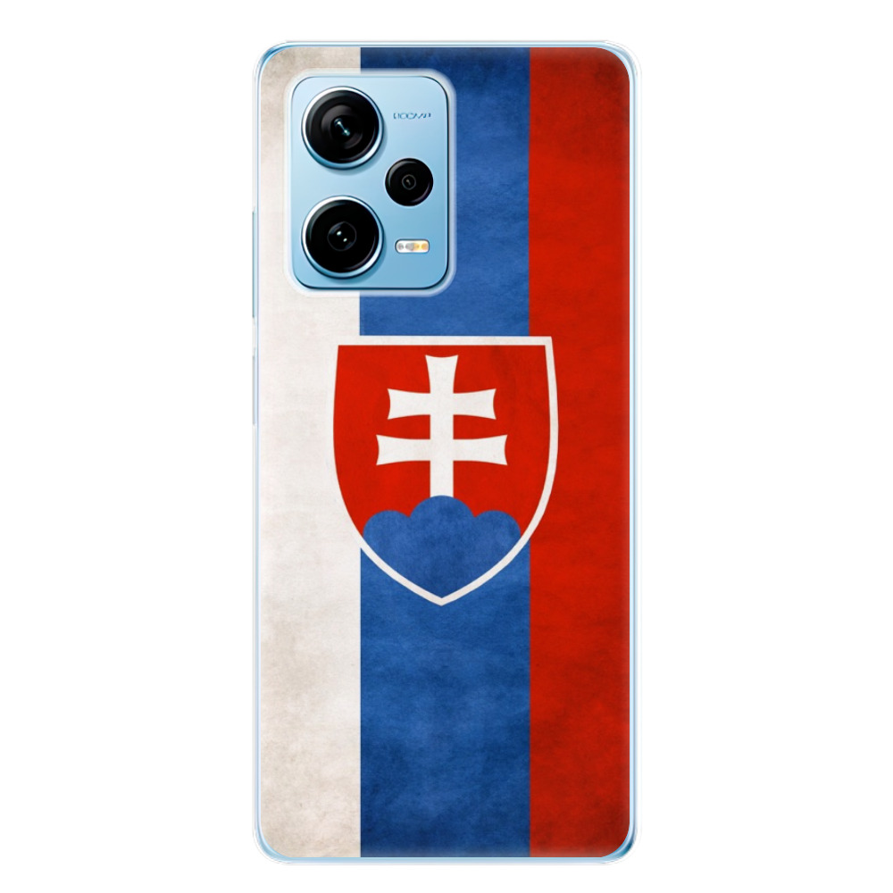 Odolné silikónové puzdro iSaprio - Slovakia Flag - Xiaomi Redmi Note 12 Pro 5G / Poco X5 Pro 5G