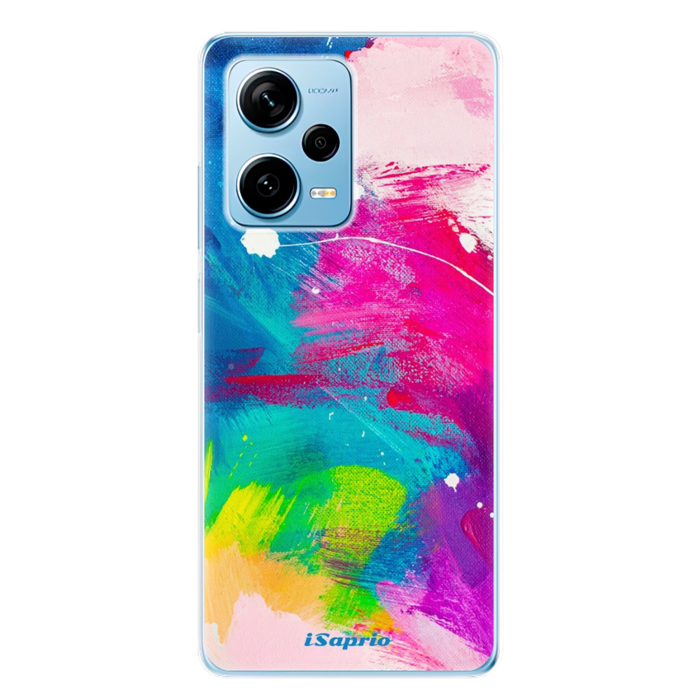 Odolné silikónové puzdro iSaprio - Abstract Paint 03 - Xiaomi Redmi Note 12 Pro+ 5G