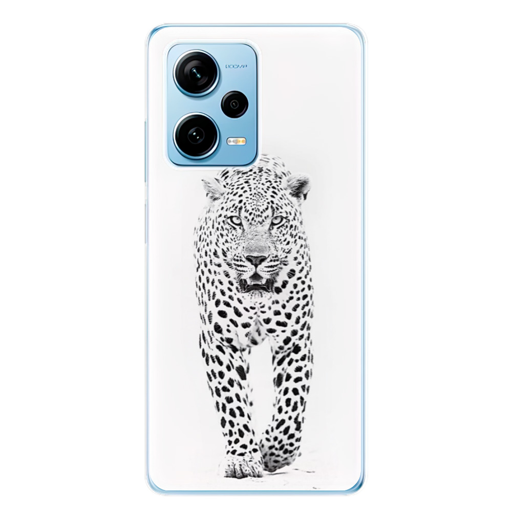 Odolné silikónové puzdro iSaprio - White Jaguar - Xiaomi Redmi Note 12 Pro+ 5G