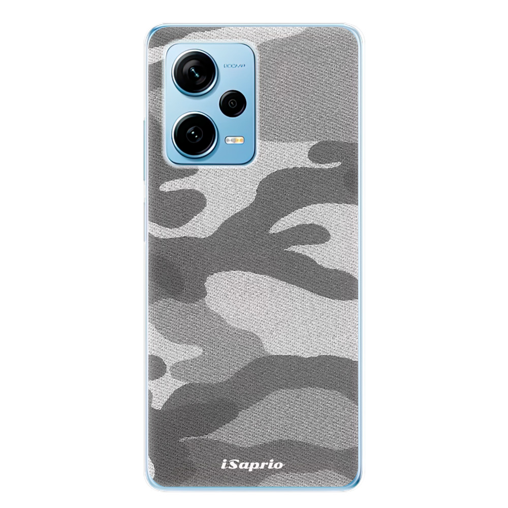 Odolné silikónové puzdro iSaprio - Gray Camuflage 02 - Xiaomi Redmi Note 12 Pro+ 5G
