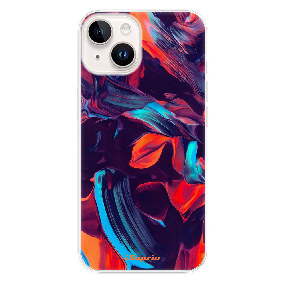Odolné silikónové puzdro iSaprio - Color Marble 19 - iPhone 15