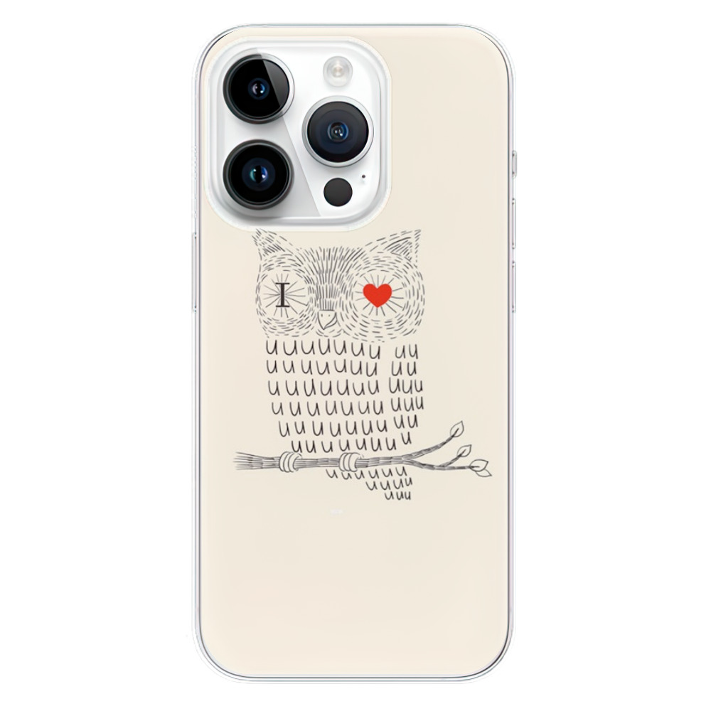 Odolné silikónové puzdro iSaprio - I Love You 01 - iPhone 15 Pro