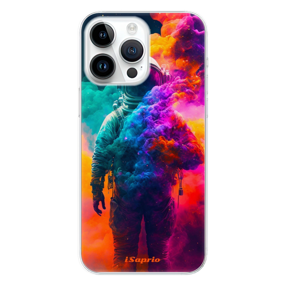 Odolné silikónové puzdro iSaprio - Astronaut in Colors - iPhone 15 Pro Max
