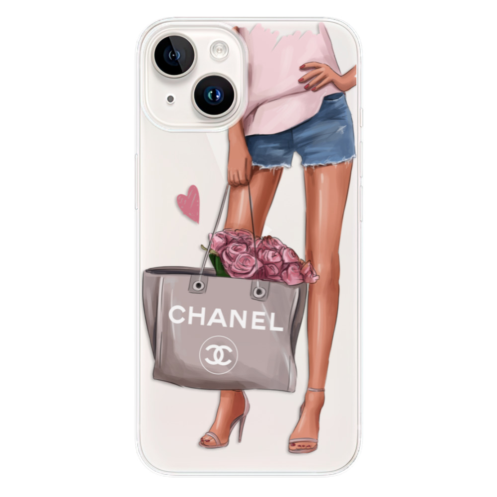 Odolné silikónové puzdro iSaprio - Fashion Bag - iPhone 15 Plus
