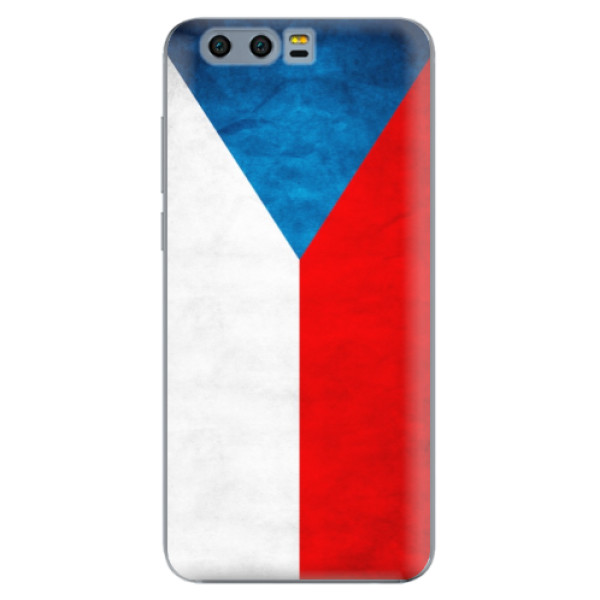 Odolné silikónové puzdro iSaprio - Czech Flag - Huawei Honor 9