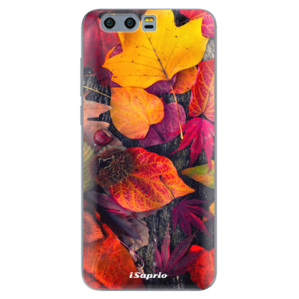 Odolné silikónové puzdro iSaprio - Autumn Leaves 03 - Huawei Honor 9