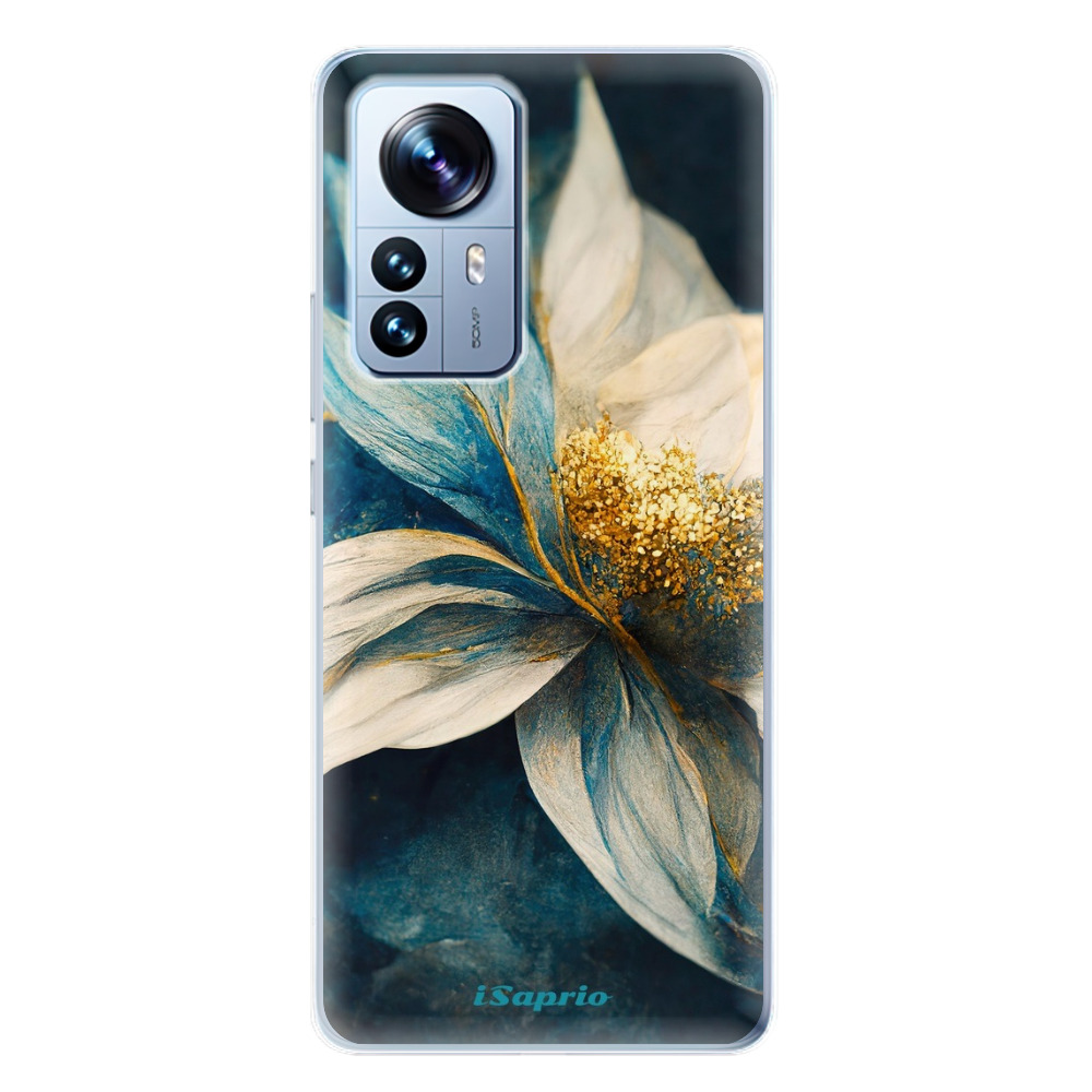 Odolné silikónové puzdro iSaprio - Blue Petals - Xiaomi 12 Pro