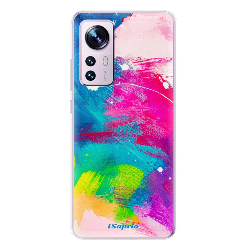 Odolné silikónové puzdro iSaprio - Abstract Paint 03 - Xiaomi 12 / 12X
