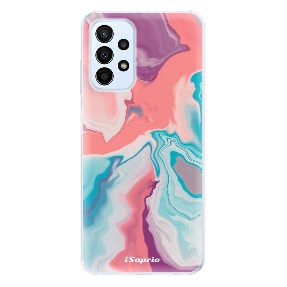 Odolné silikónové puzdro iSaprio - New Liquid - Samsung Galaxy A23 / A23 5G