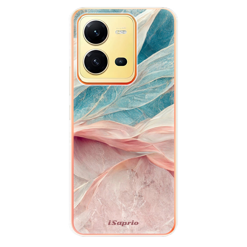 Odolné silikónové puzdro iSaprio - Pink and Blue - Vivo X80 Lite 5G