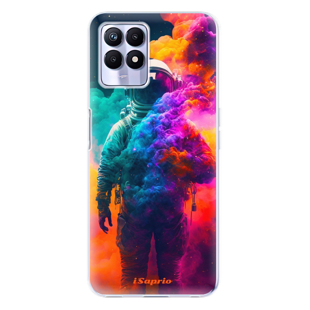 Odolné silikónové puzdro iSaprio - Astronaut in Colors - Realme 8i