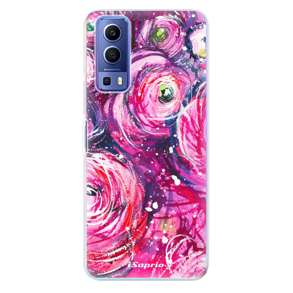 Odolné silikónové puzdro iSaprio - Pink Bouquet - Vivo Y72 5G