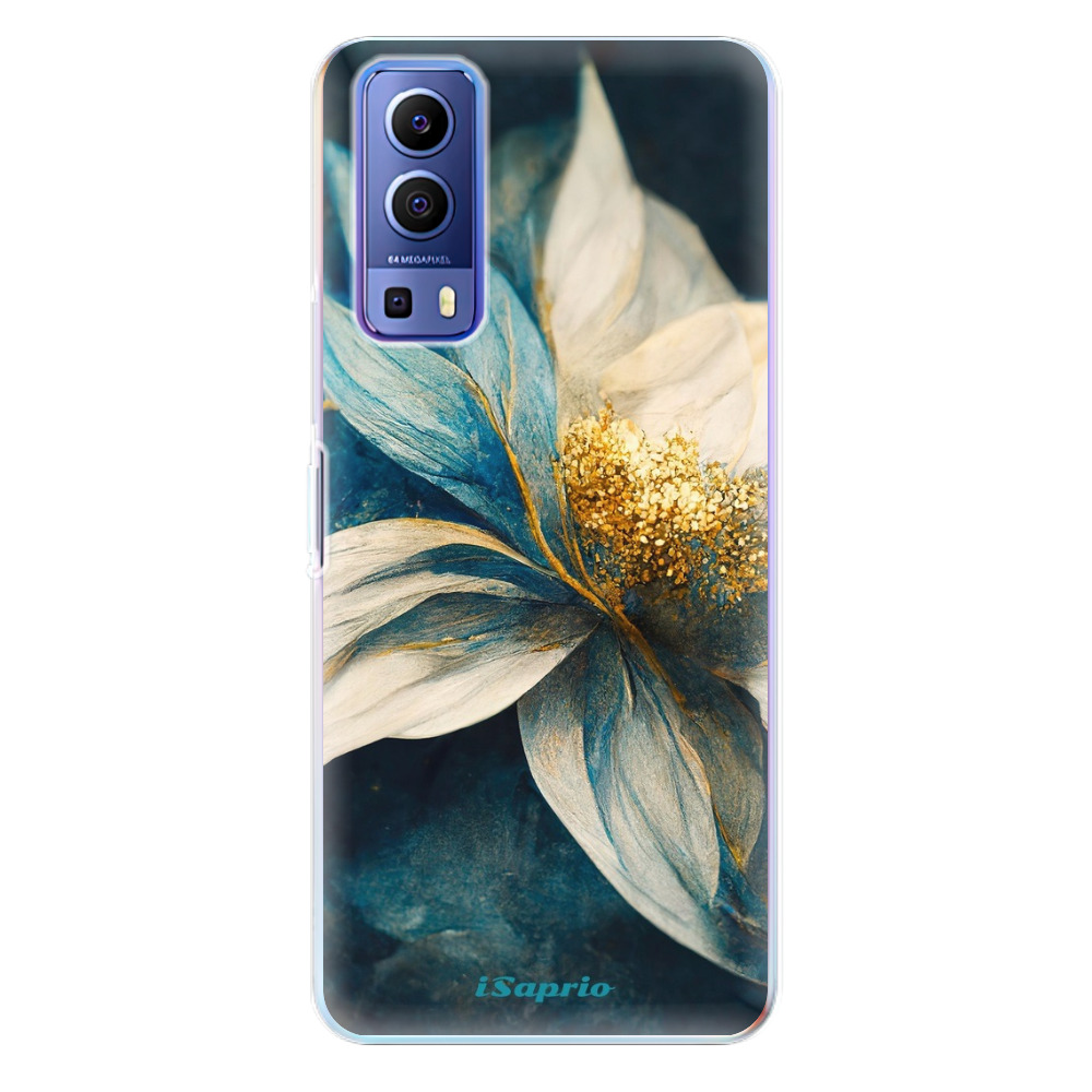 Odolné silikónové puzdro iSaprio - Blue Petals - Vivo Y72 5G