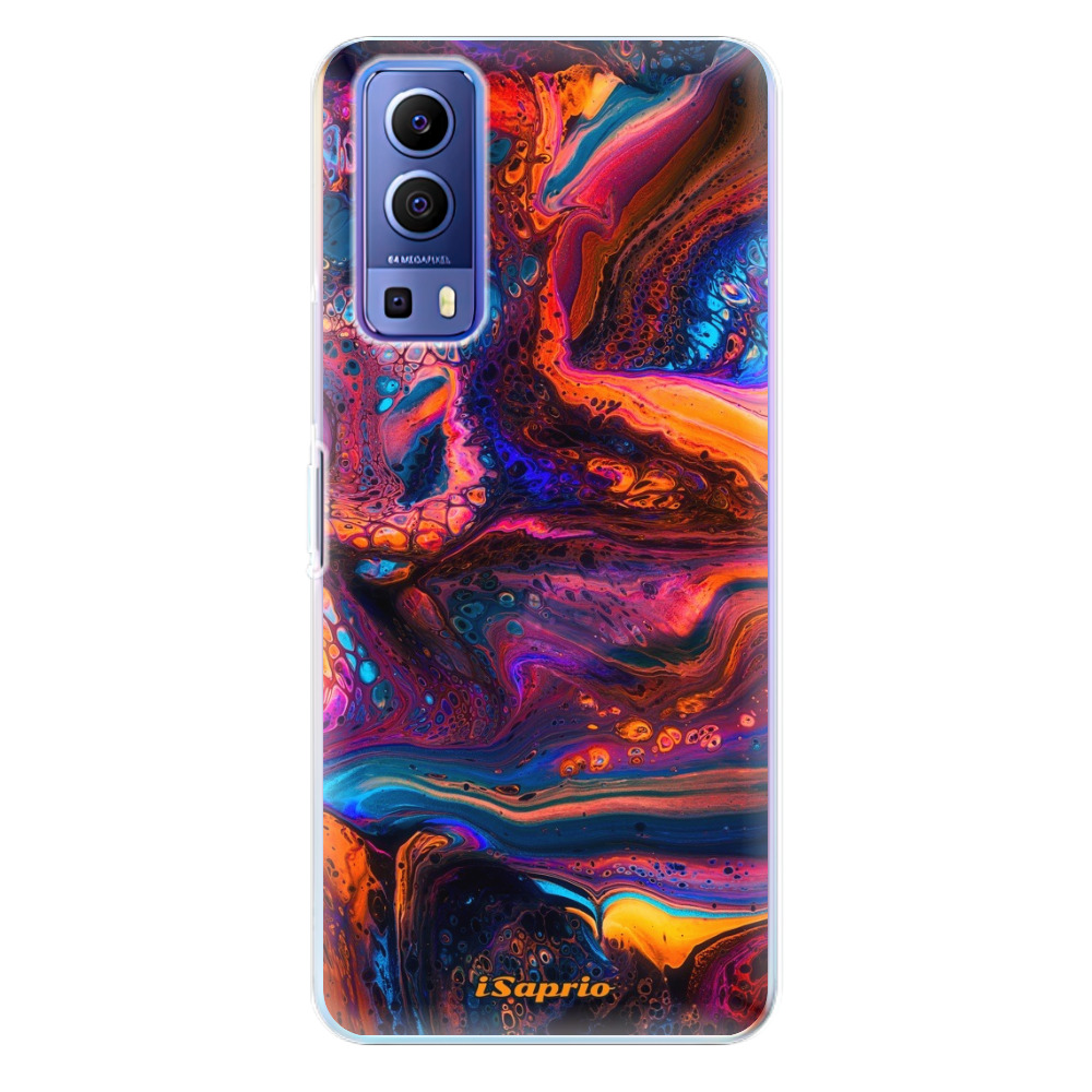 Odolné silikónové puzdro iSaprio - Abstract Paint 02 - Vivo Y72 5G