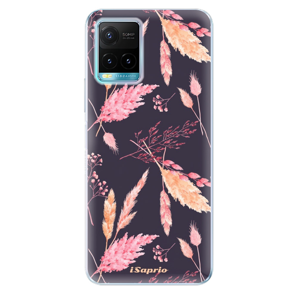 Odolné silikónové puzdro iSaprio - Herbal Pattern - Vivo Y21 / Y21s / Y33s