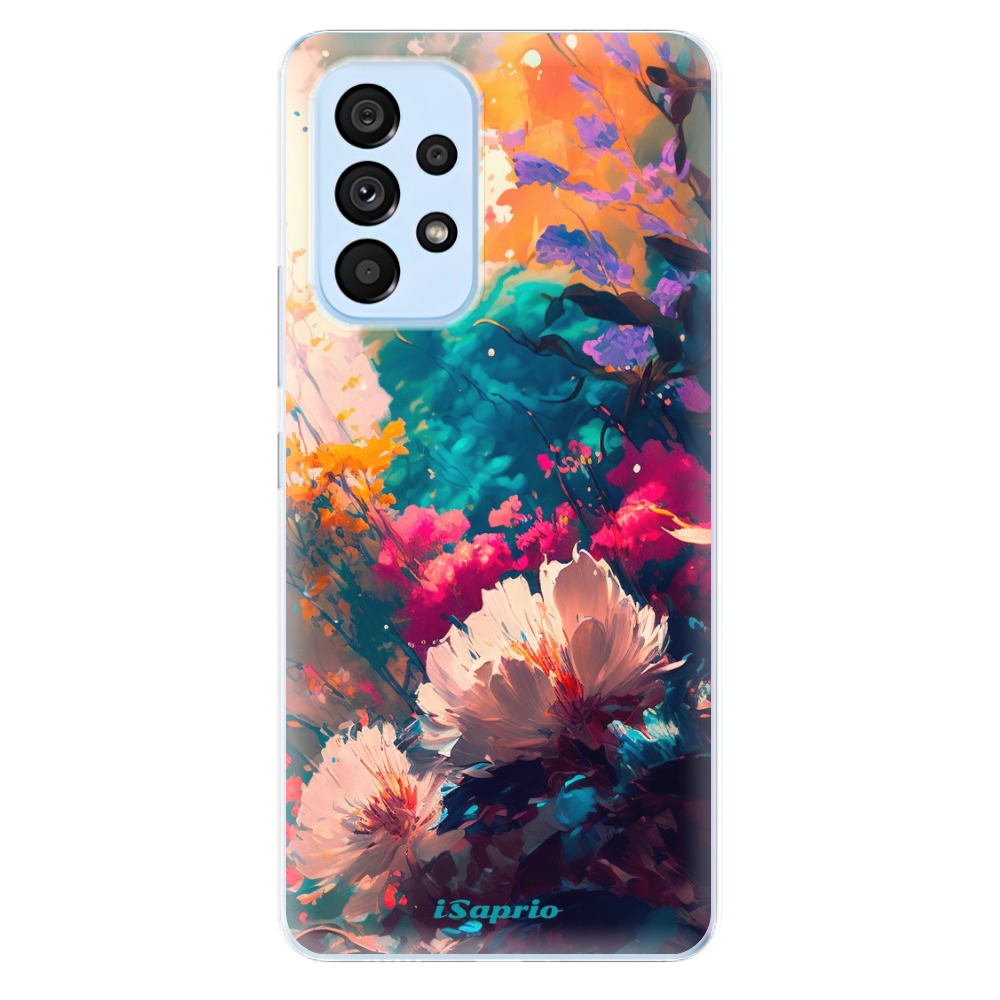 Odolné silikónové puzdro iSaprio - Flower Design - Samsung Galaxy A53 5G
