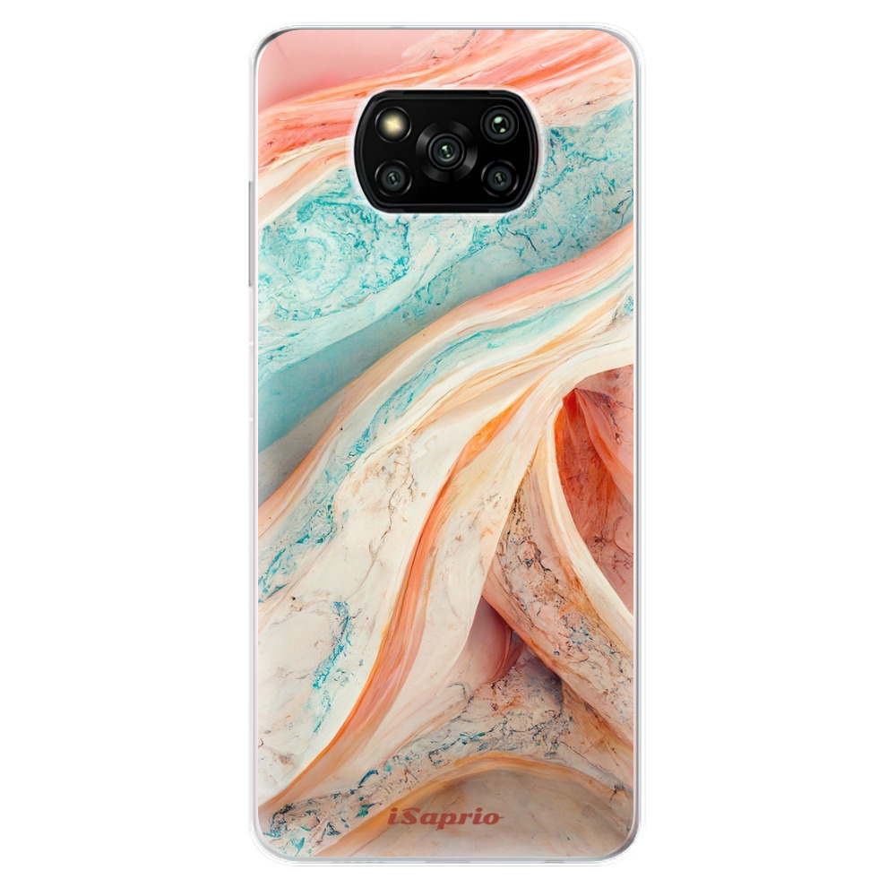 Odolné silikónové puzdro iSaprio - Orange and Blue - Xiaomi Poco X3 Pro / X3 NFC